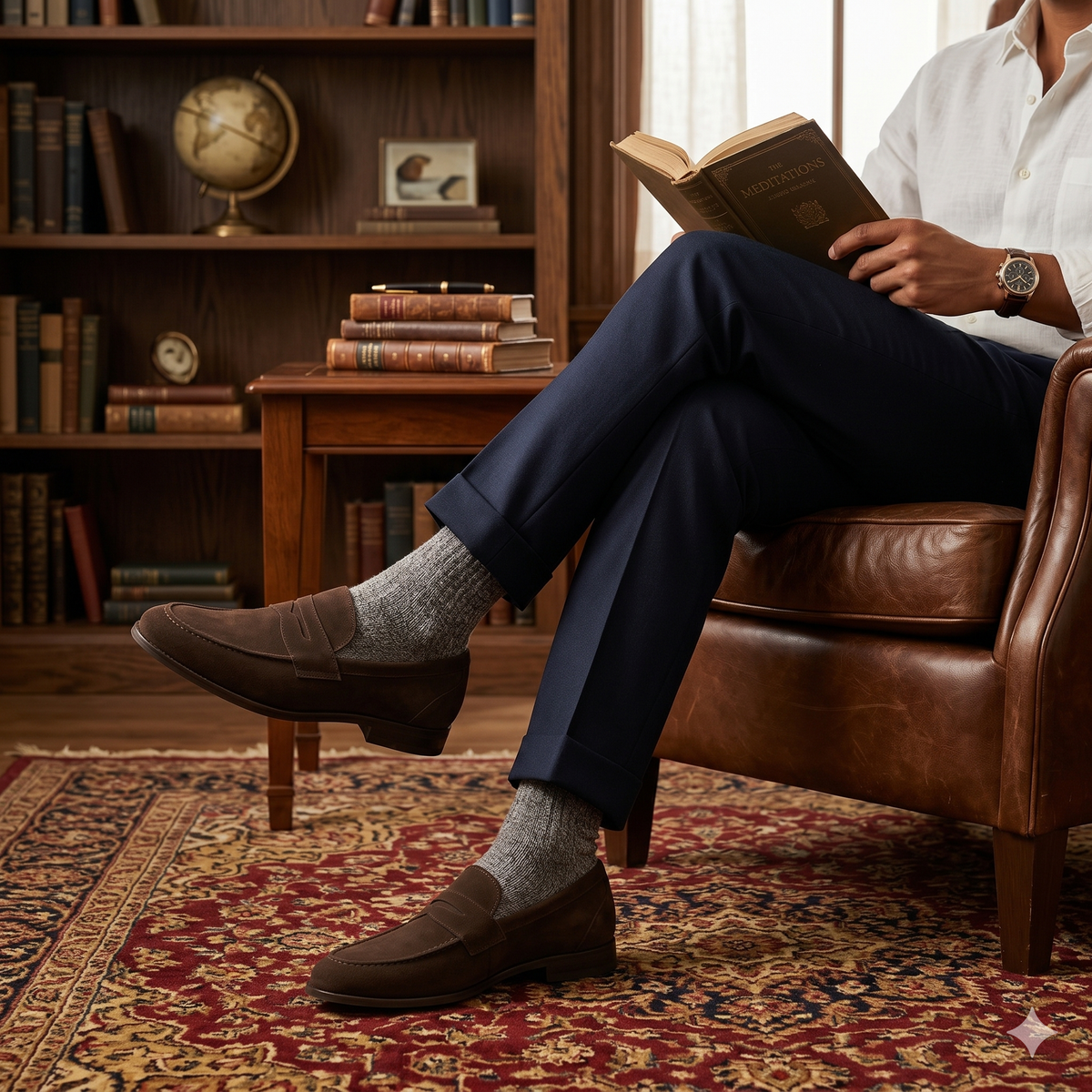 The Ancona Men’s Suede Loafers