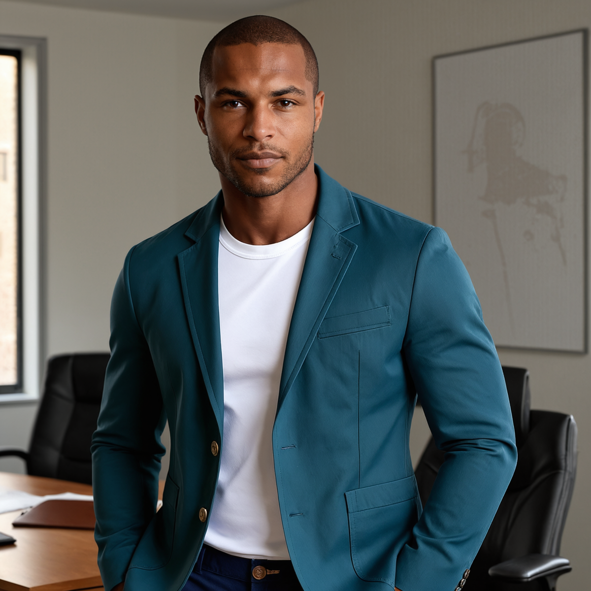 Men's Linen Summer Blazer - The Venice - Wedding Guest Men - Formal Occasions