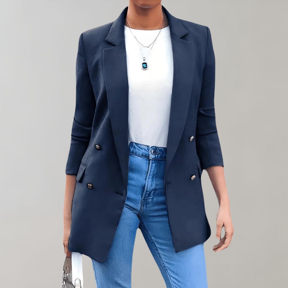 Women's Simple Two Button Blazer