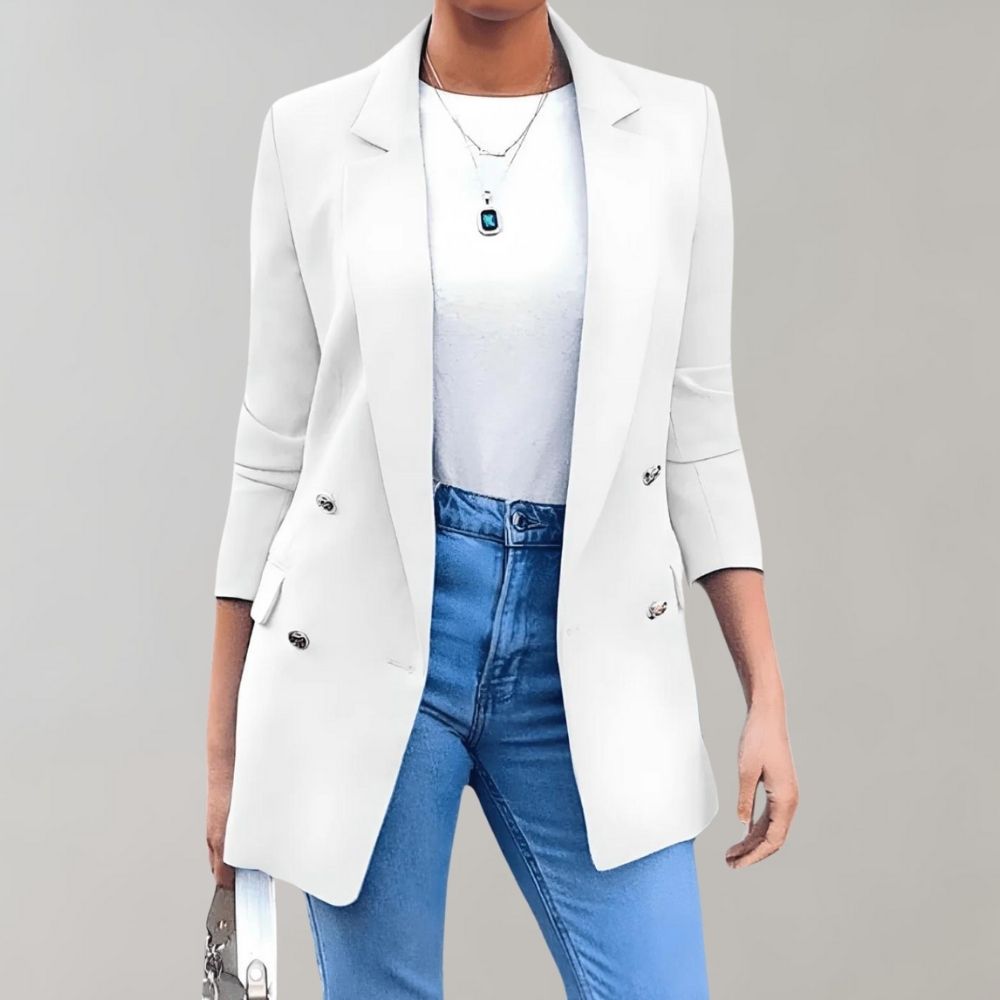 Women's Simple Two Button Blazer