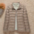 Khaki Stand-Up Collar