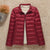 Red Stand-Up Collar