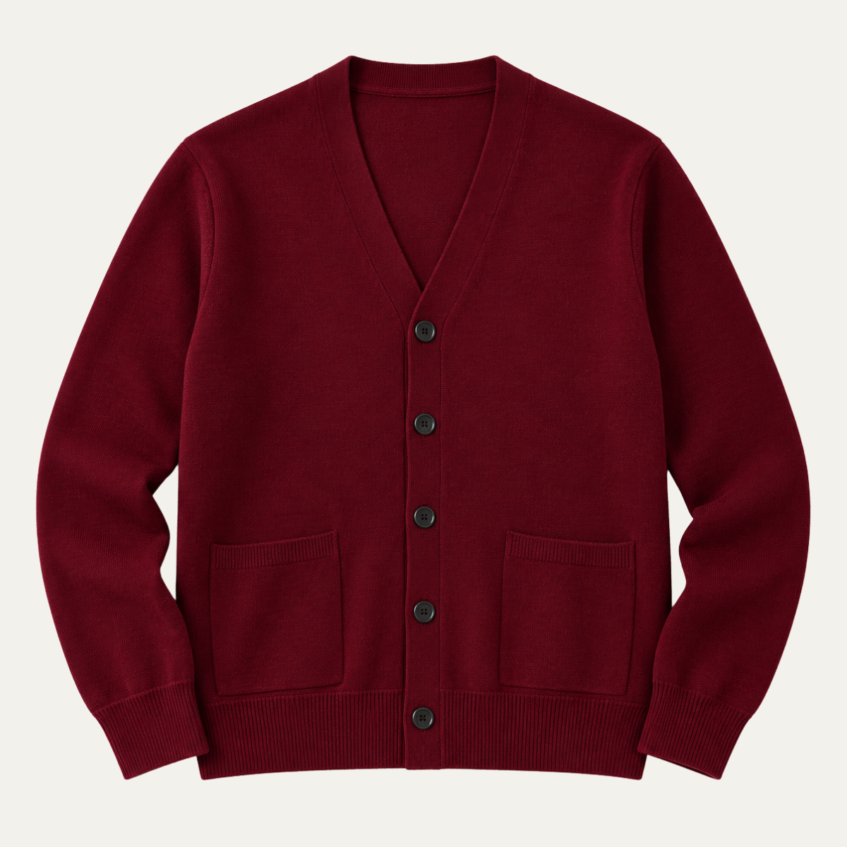 The Hampstead Men's Button Up V Neck Cardigan