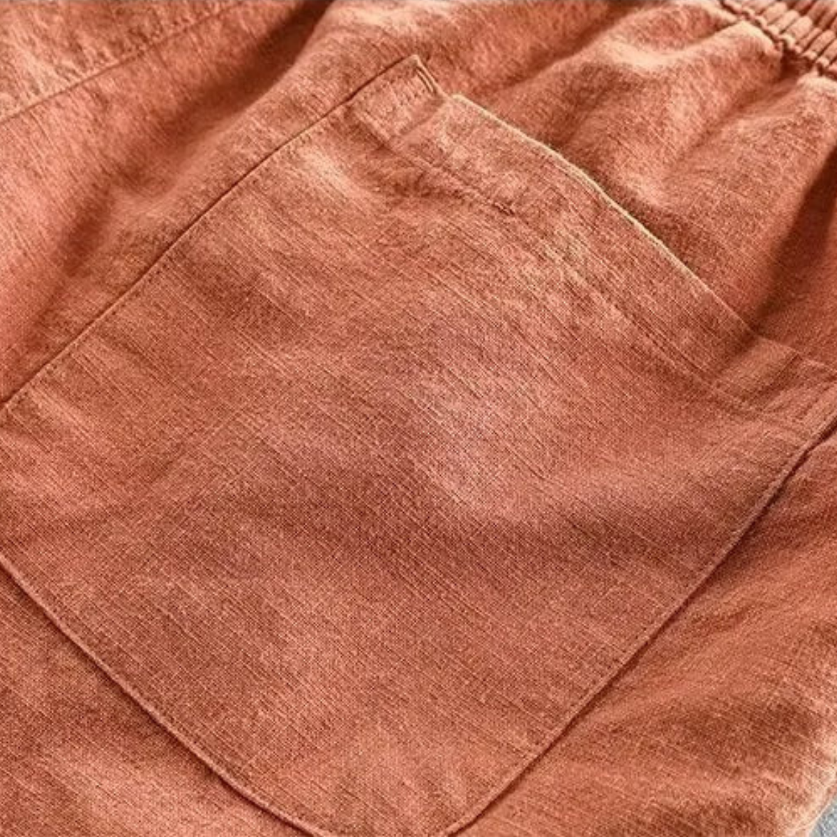 The Treviso Men's Lightweight Linen Drawstring Shorts