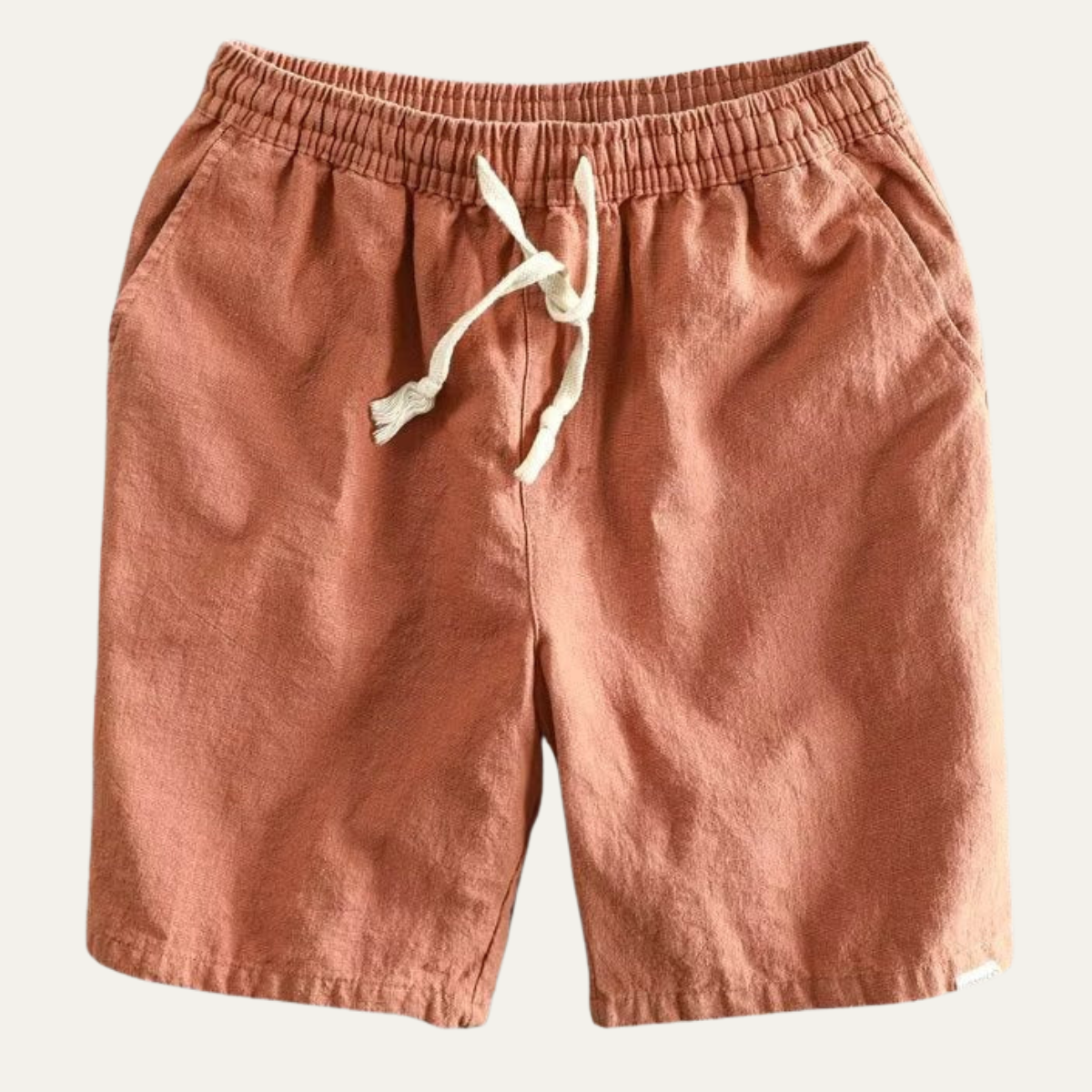 The Treviso Men's Lightweight Linen Drawstring Shorts