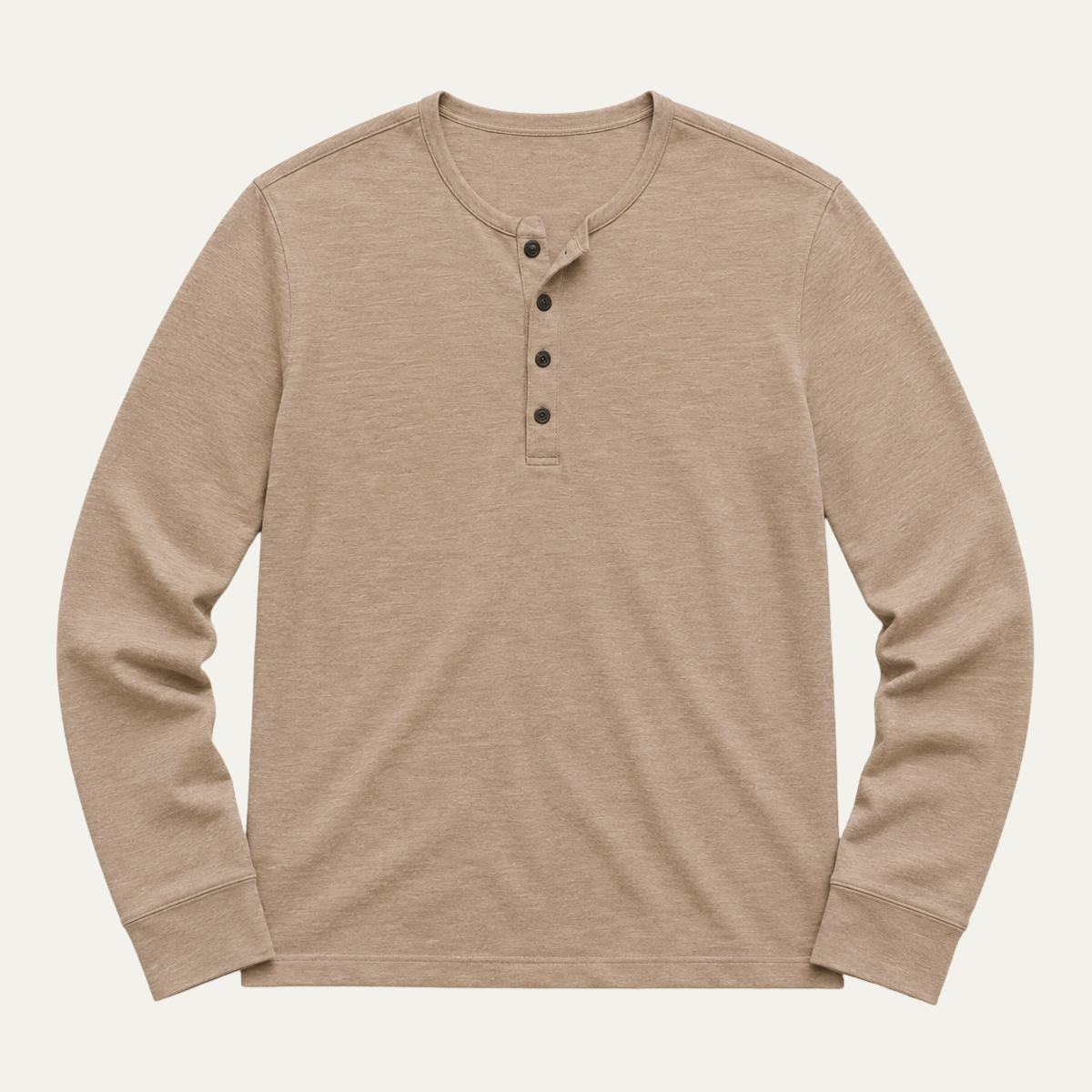 The Sonoma Hills Men’s Soft Long Sleeve Henley Jumpers
