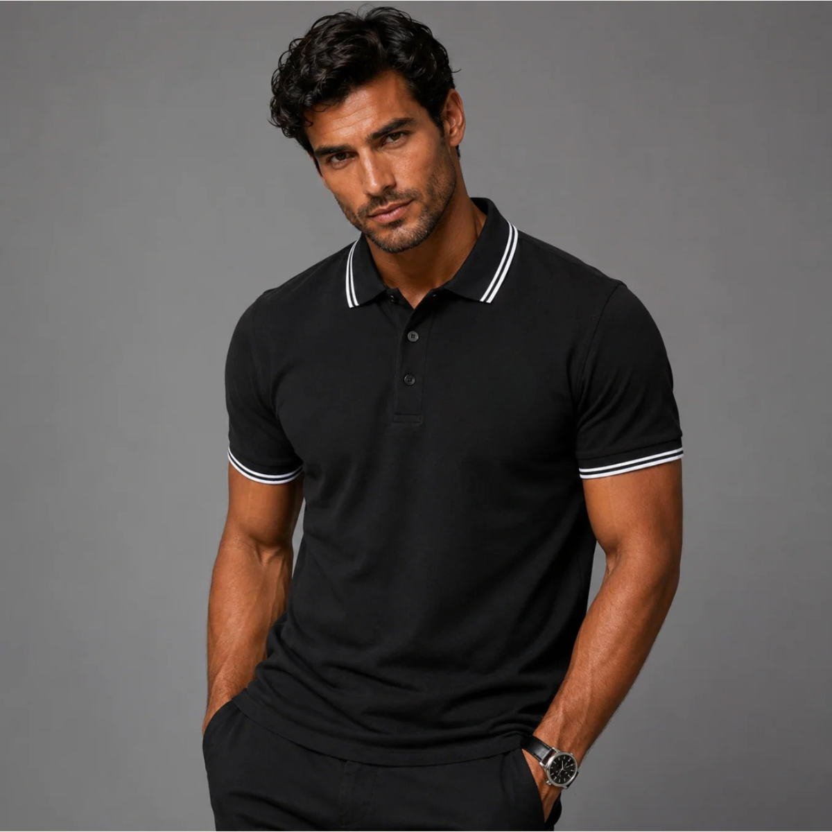 Men’s Smart Casual - Cotton Polo Shirt