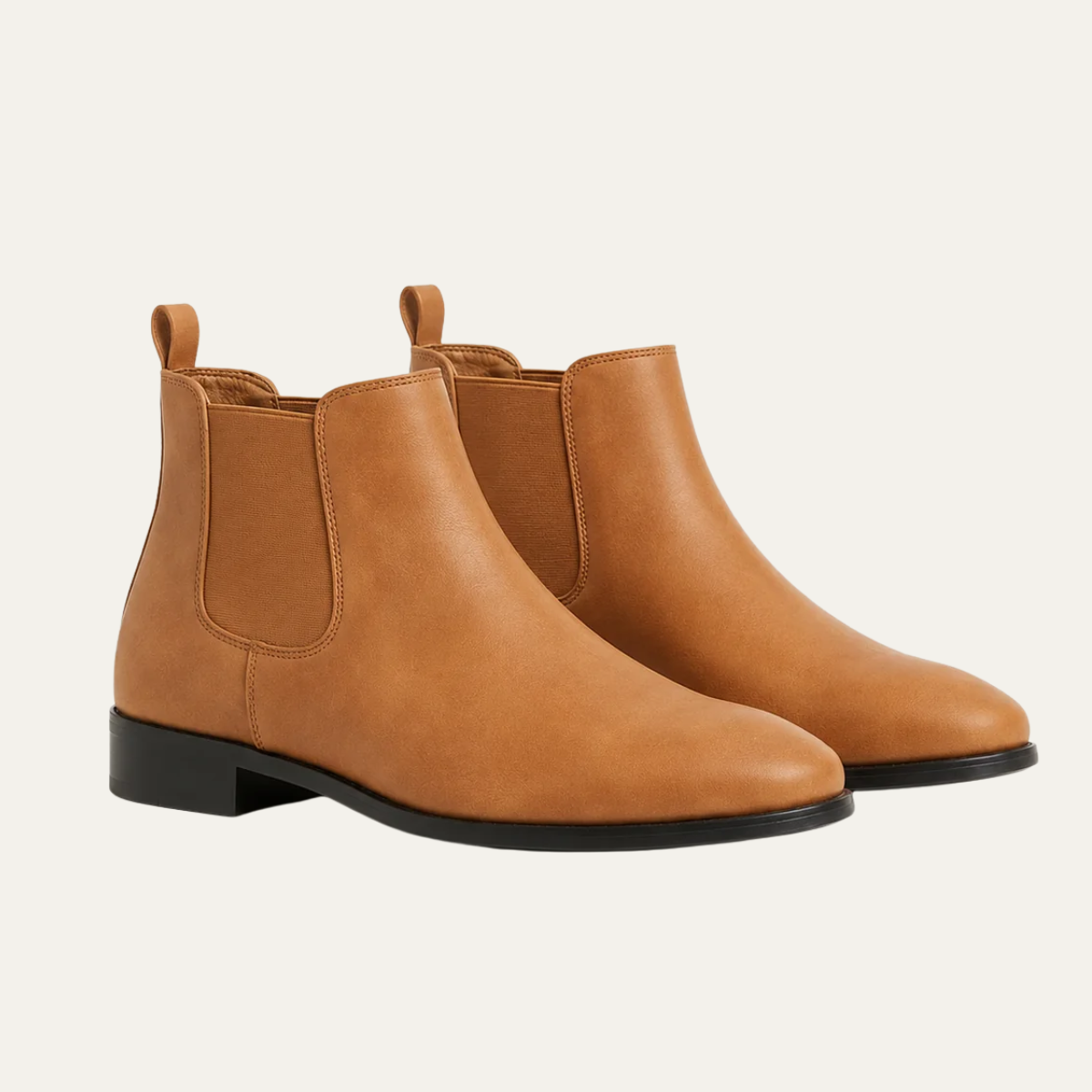 The Monterey Men’s Classic Slip On Ankle Chelsea Boots - Brown