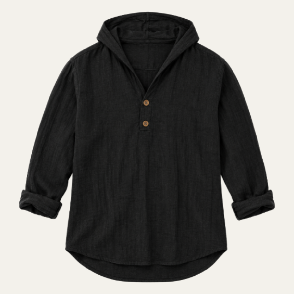 The Trieste Men's Relaxed Fit Linen V Neck Shirt