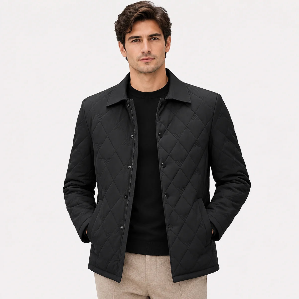 The Rodeo Sunset Men’s Insulated Quilted Lightweight Winter Coat