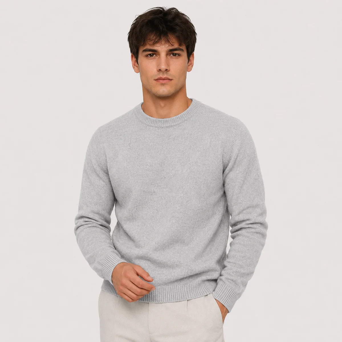 The Malibu Sunset Men’s Classic Trendy Neck Jumpers