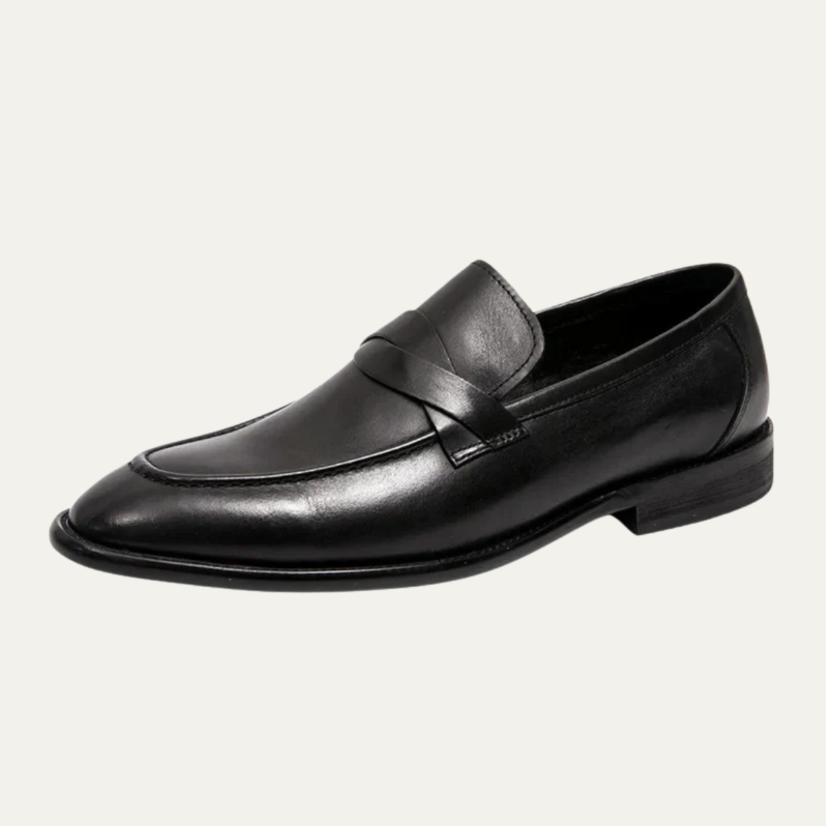 The Adriatic Men's Elegant Leather Penny Loafers