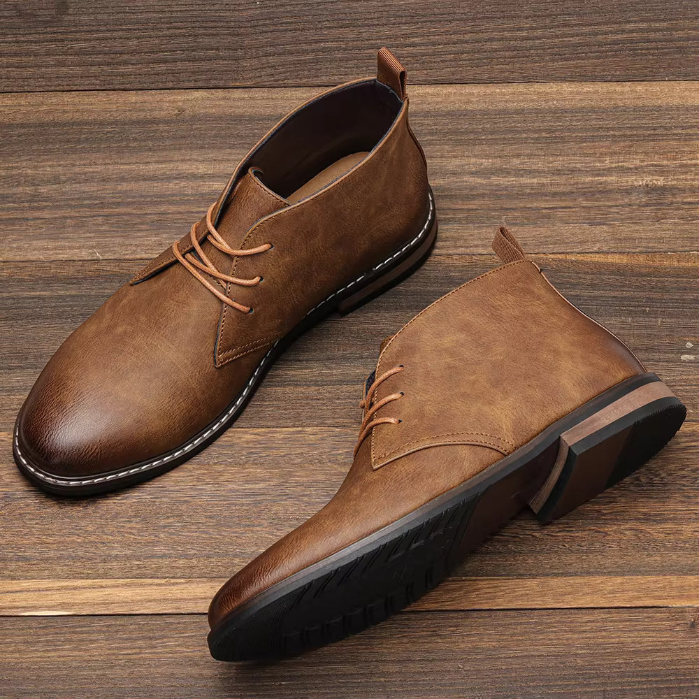 The Albemarle Men's Classic Lace Up Ankle Boots