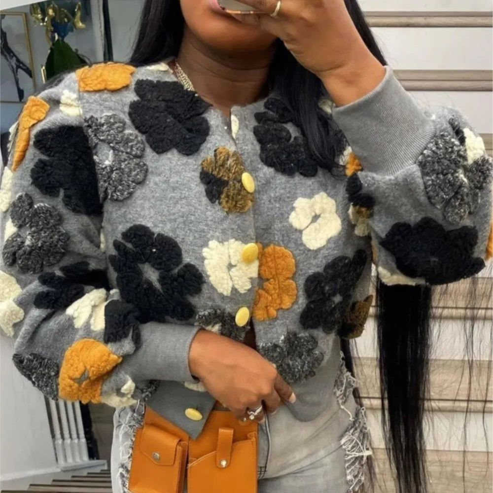 Women's Short Jacquard Jacket