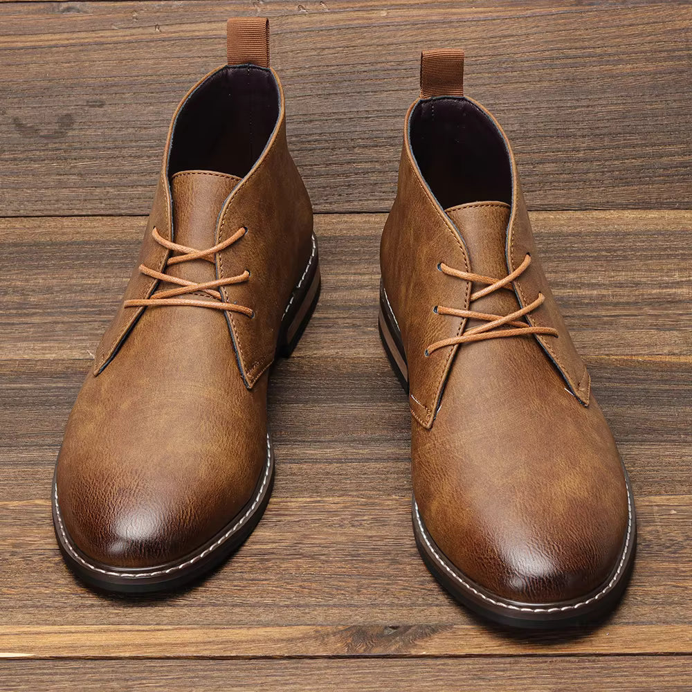 The Albemarle Men's Classic Lace Up Ankle Boots