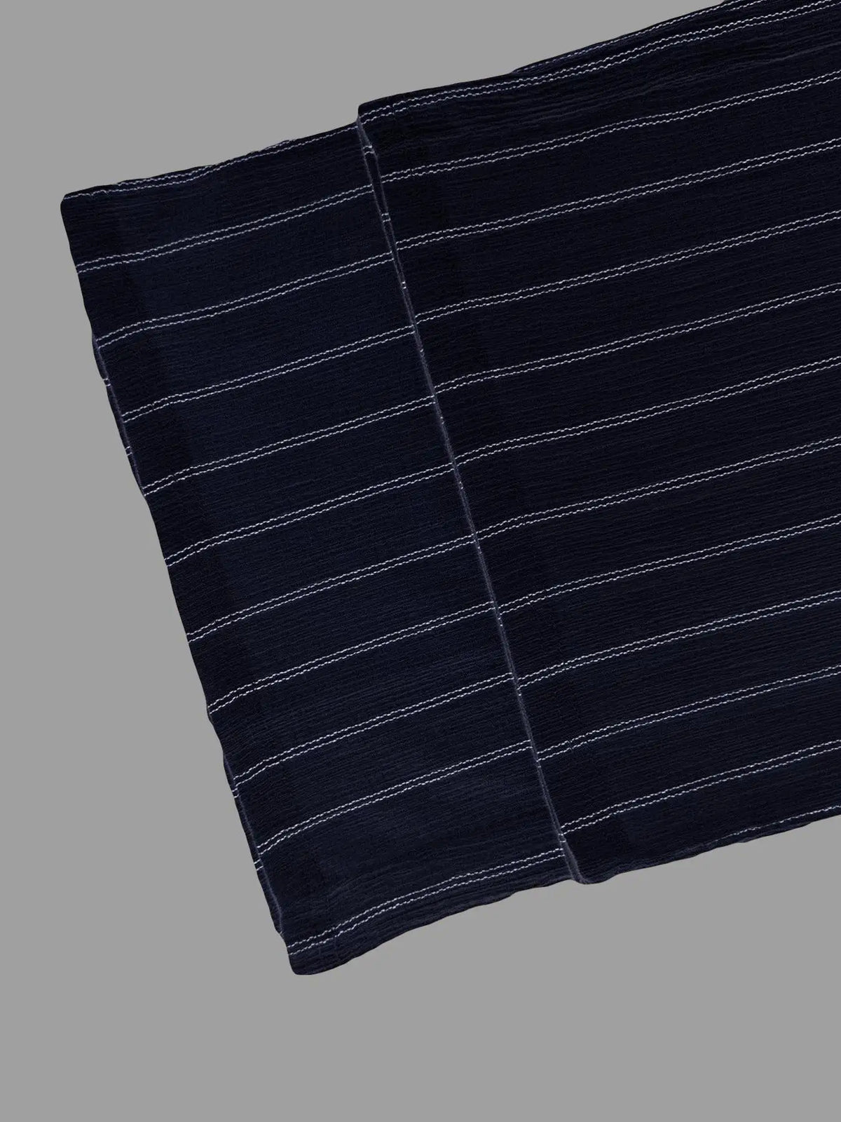 Women's Belted Striped Trousers