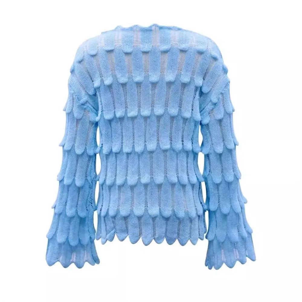 Women's Light Feather Knit Top