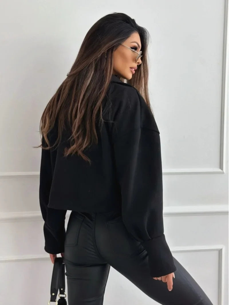 Women's Short Double Breasted Coat