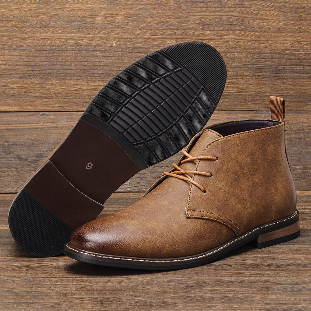 The Albemarle Men's Classic Lace Up Ankle Boots