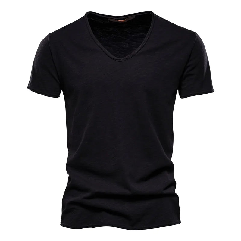 The New Orleans Men's Casual Cotton V Neck T Shirt