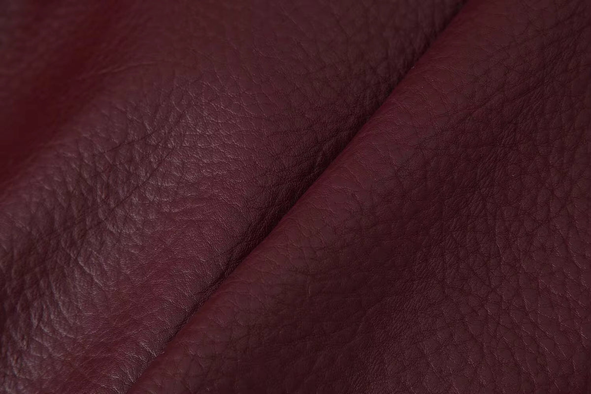 Women's Faux Fur Collar Jacket – Oversized Wine Red Coat