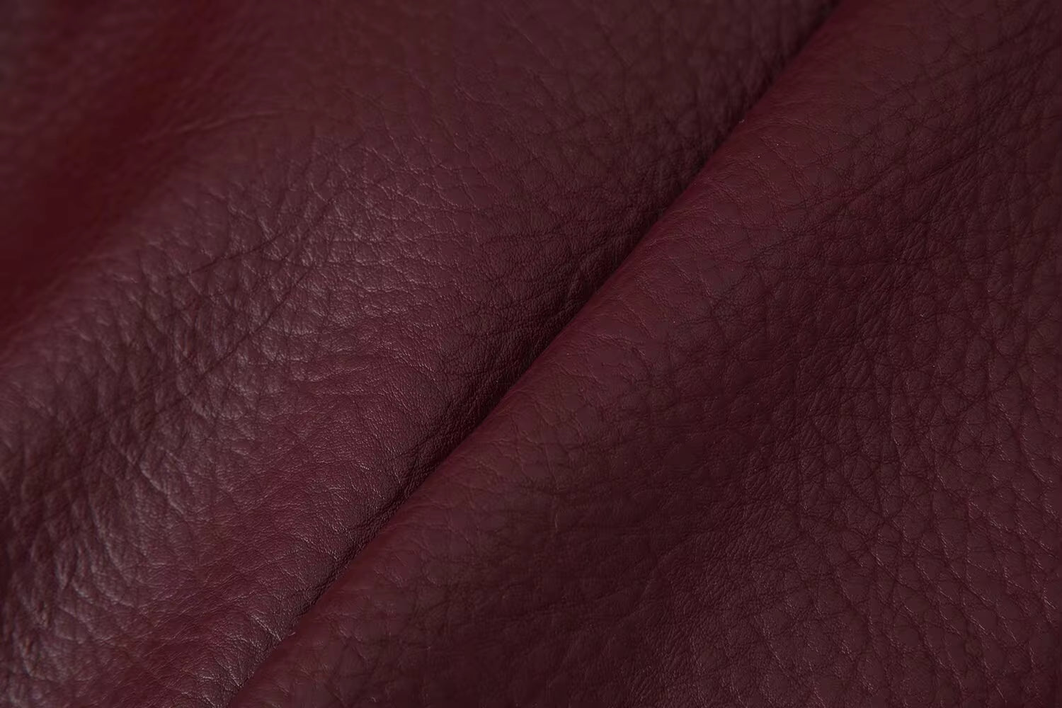 Women's Faux Fur Collar Jacket – Oversized Wine Red Coat