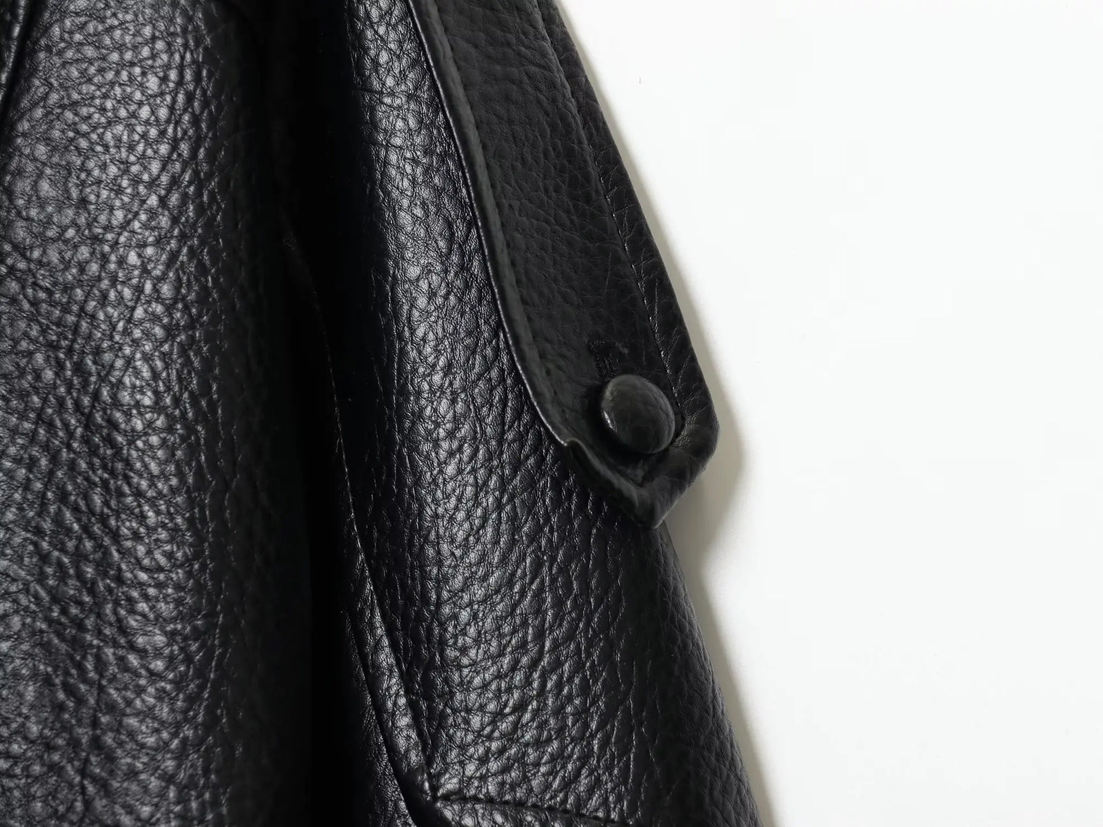 Women's Black Faux Leather Jacket