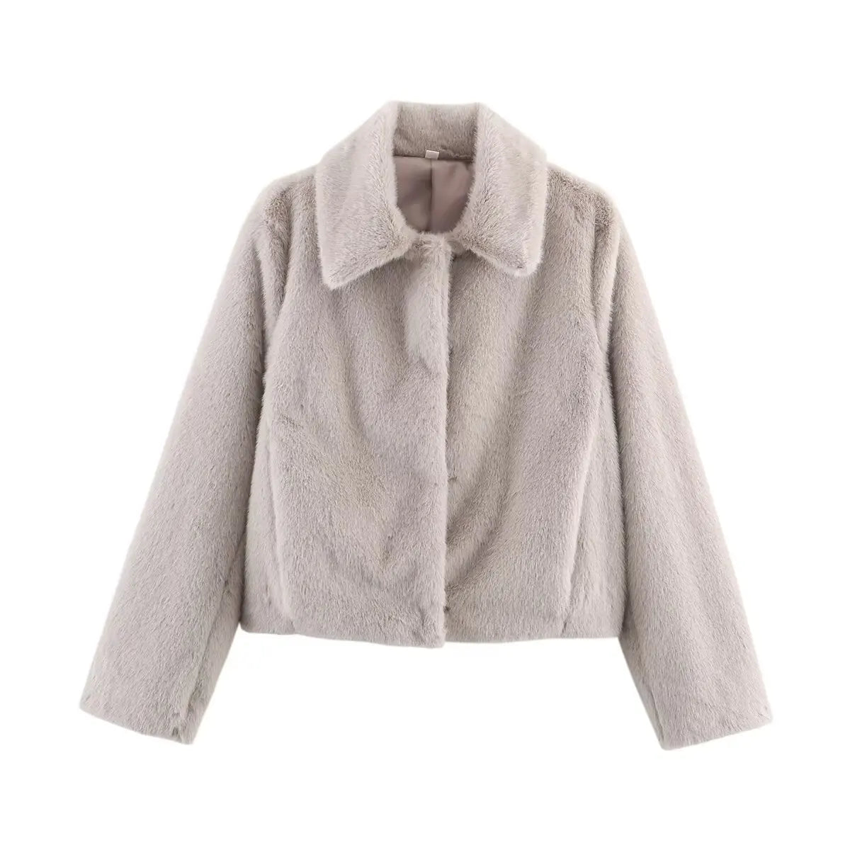 Women's Relaxed Brown Jacket
