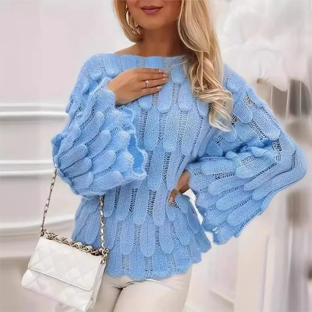 Women's Light Feather Knit Top