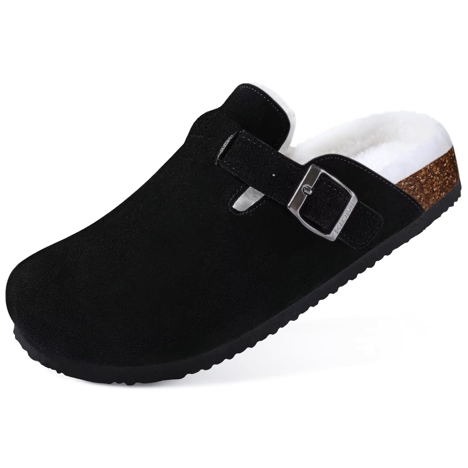 The Canonbury Men's Fleece Lined Buckle Winter Clogs