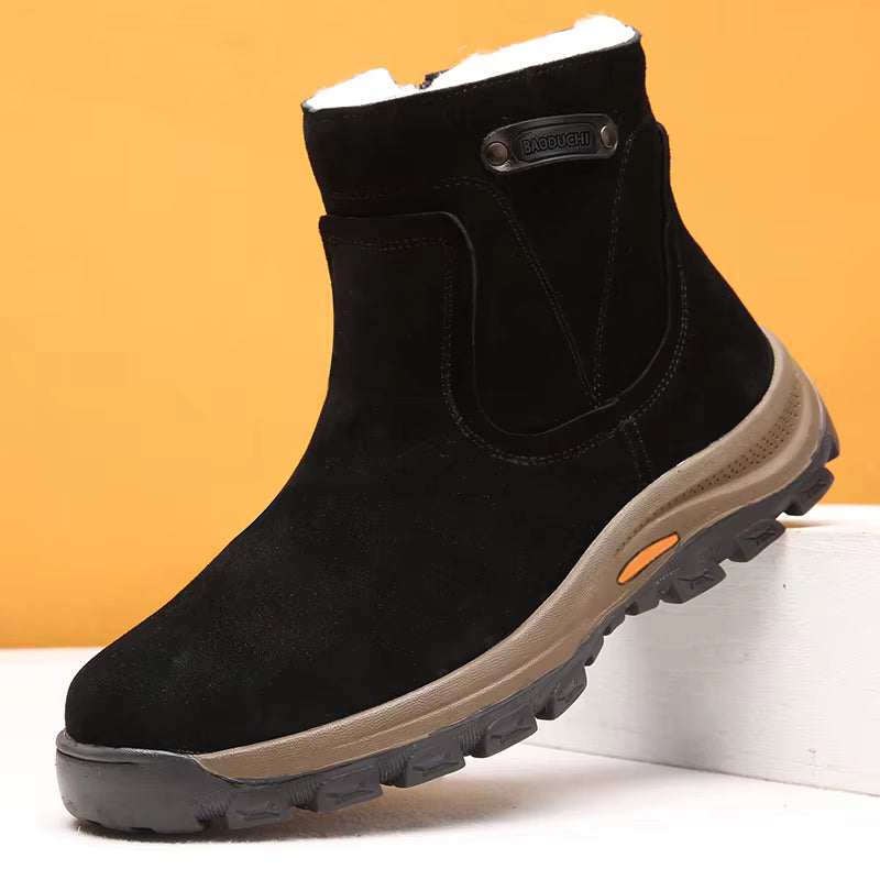 The Bruton Men's Shearling Lined Non Slip Winter Boots