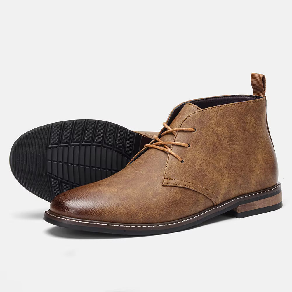 The Albemarle Men's Classic Lace Up Ankle Boots