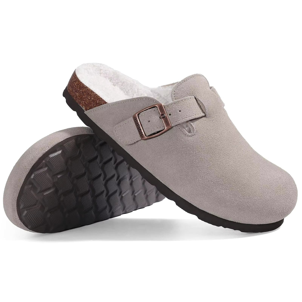 The Canonbury Men's Fleece Lined Buckle Winter Clogs