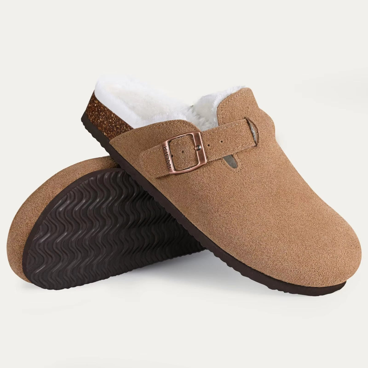 The Canonbury Men's Fleece Lined Buckle Winter Clogs