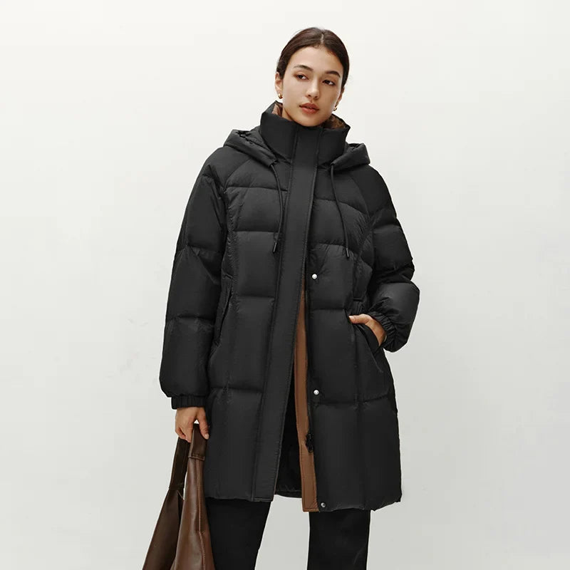 Women's Down Filled Long Coat
