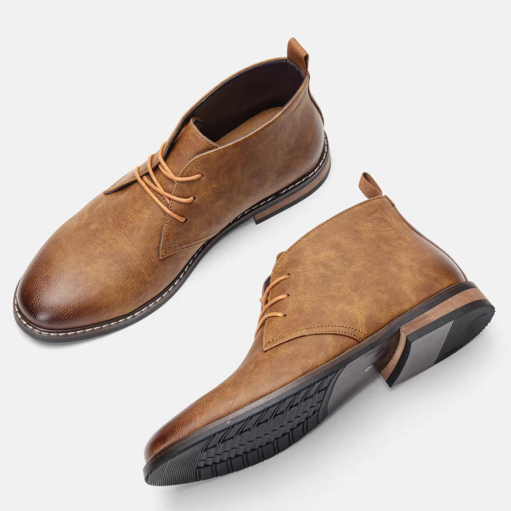 The Albemarle Men's Classic Lace Up Ankle Boots