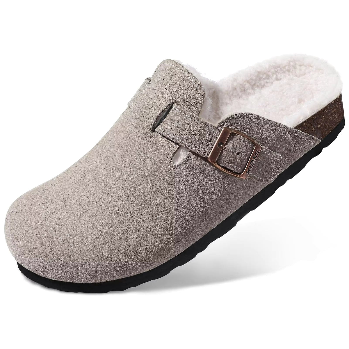 The Canonbury Men's Fleece Lined Buckle Winter Clogs