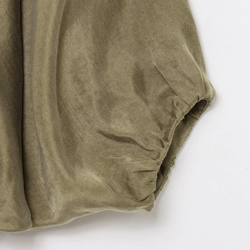 Women's Puff Sleeve Bomber Jacket