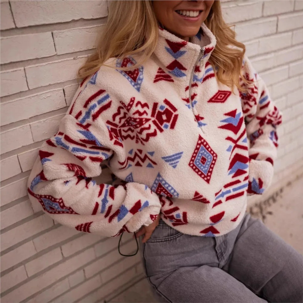 Women's Fleece Pullover and Trousers Set