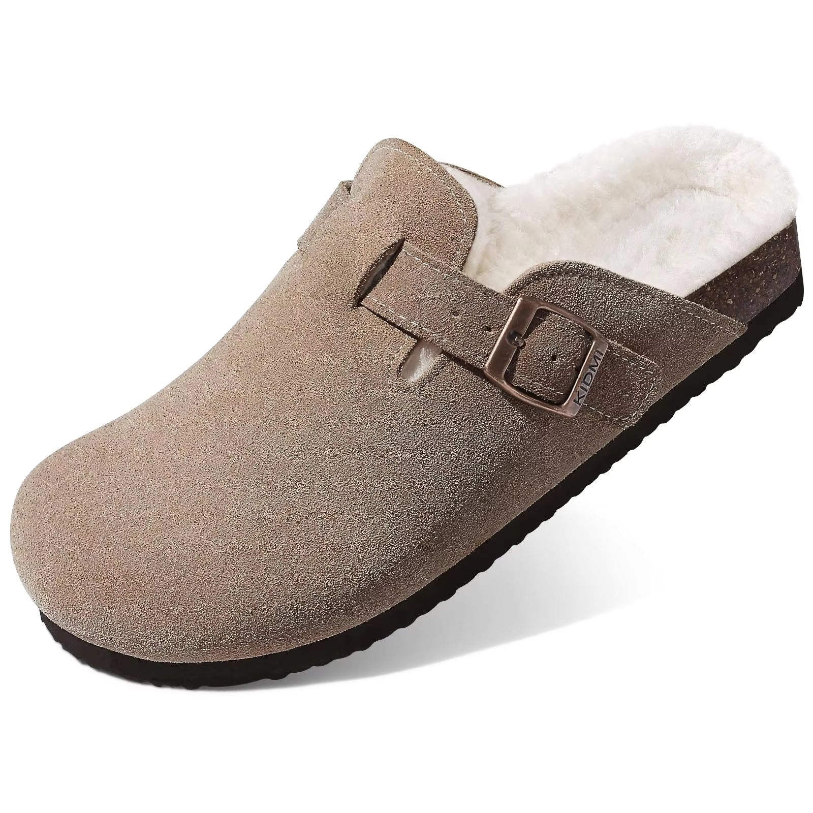 The Canonbury Men's Fleece Lined Buckle Winter Clogs