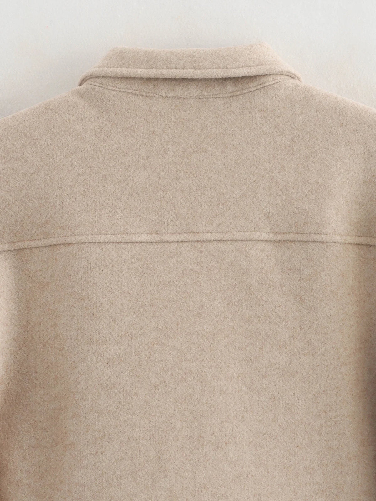 Women's Plain Zip Winter Coat