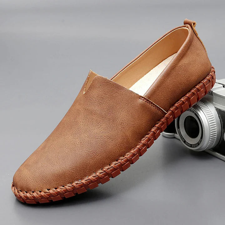 The Lerici Men's Handcrafted Leather Slip On Loafers