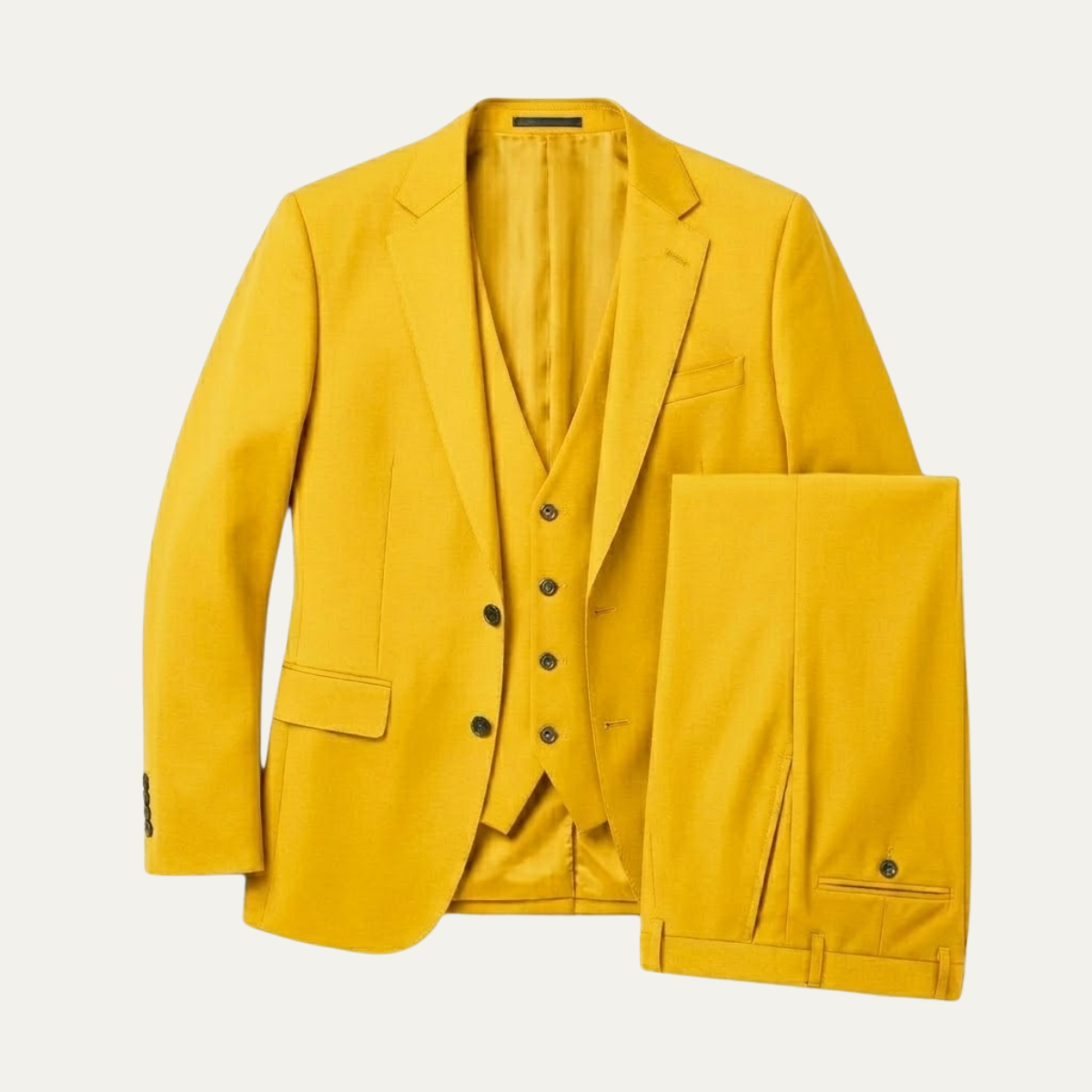 The Montalcino Men’s Luxury 3 Piece Set - Jacket, Gilet & Trousers