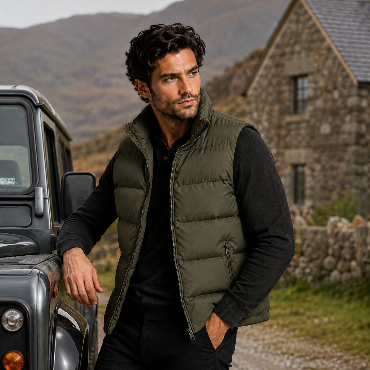 The Peterborough Men’s Padded Puffer Gilet