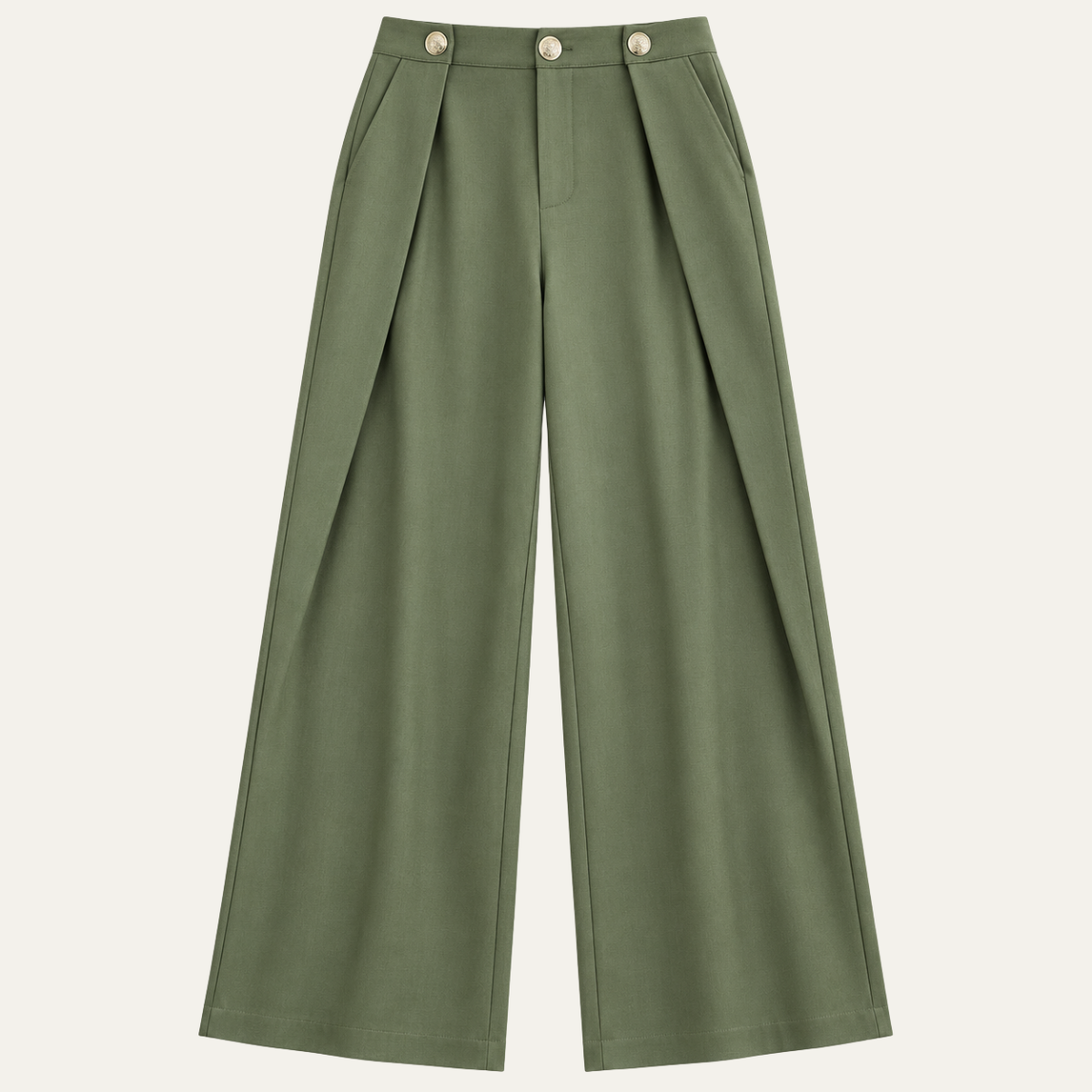 Women's Drapey Wide Leg Trousers