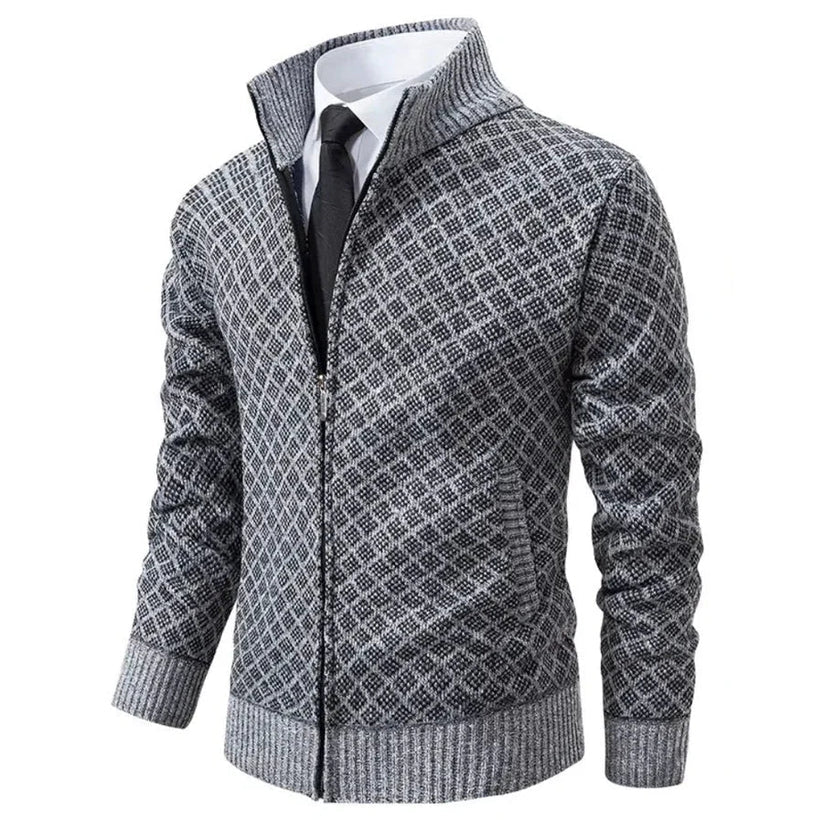 The Columbus Men's Smart Zip Cardigan