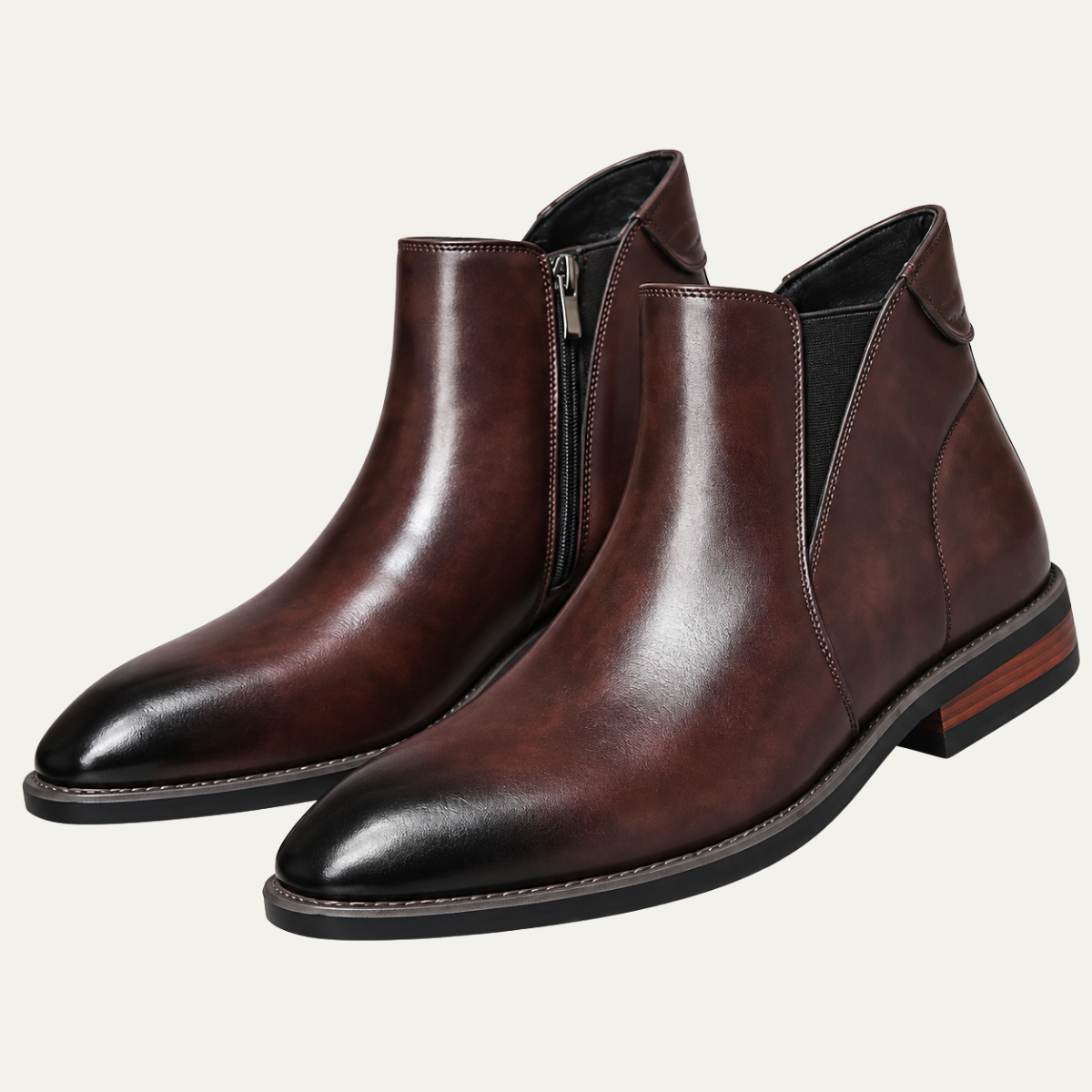 The Curzon Men's Side Zip Chelsea Boots