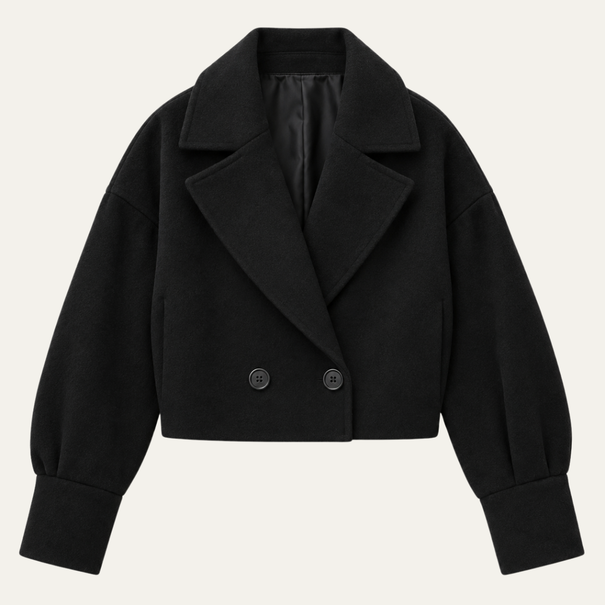 Women's Short Double Breasted Coat