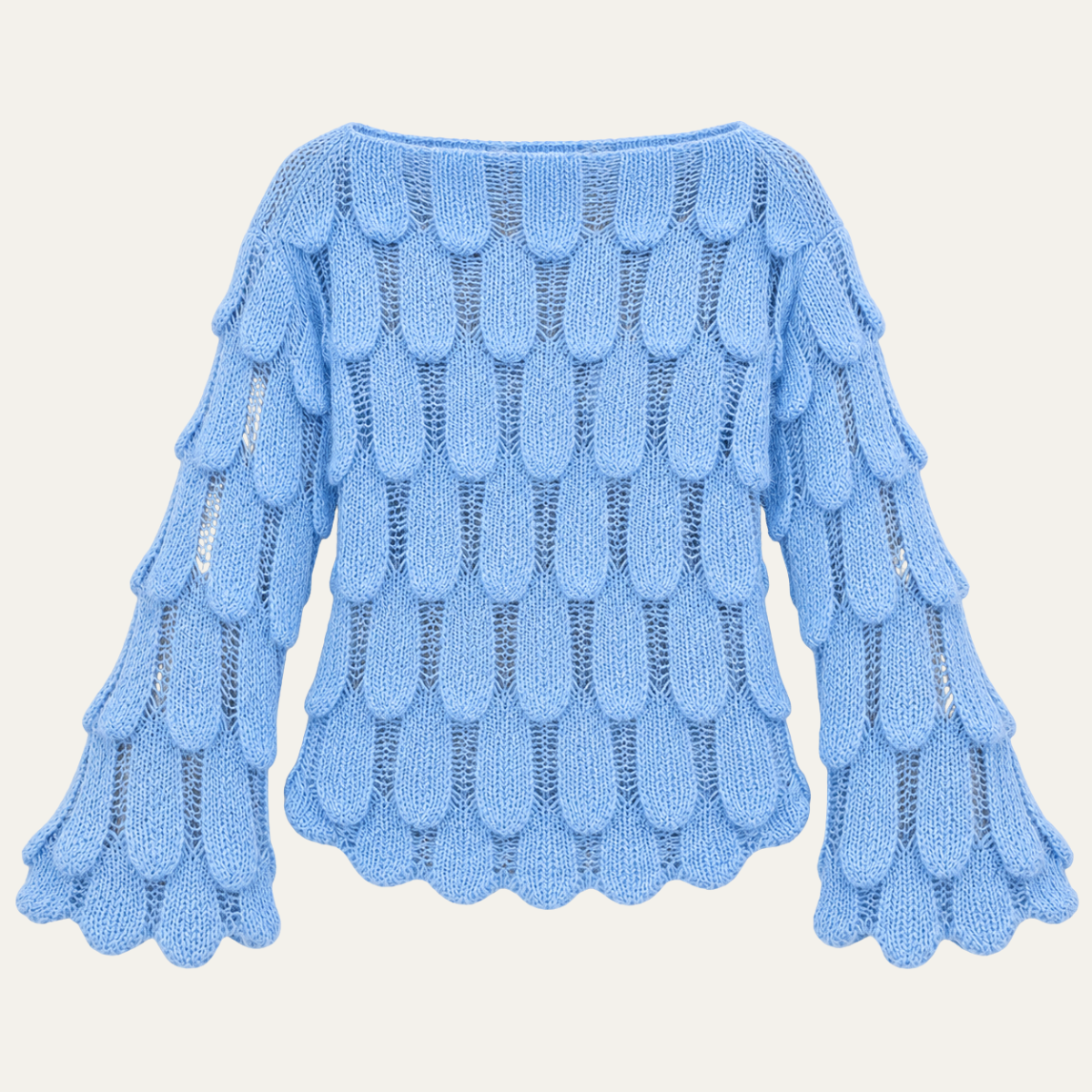 Women's Light Feather Knit Top