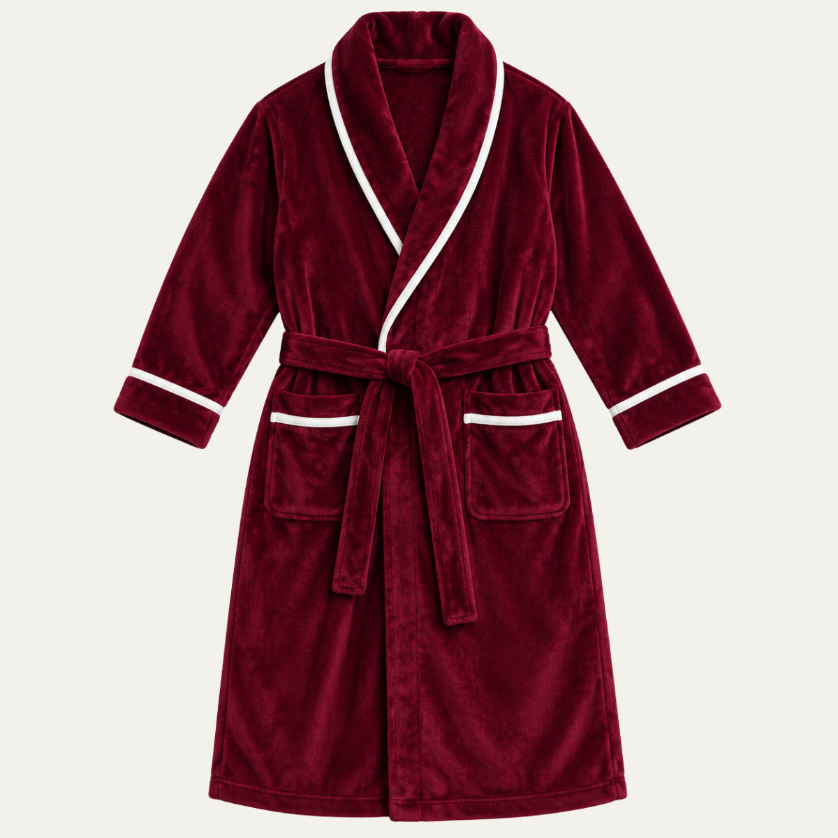 The Cavendish Men's Plush Fleece Dressing Gown